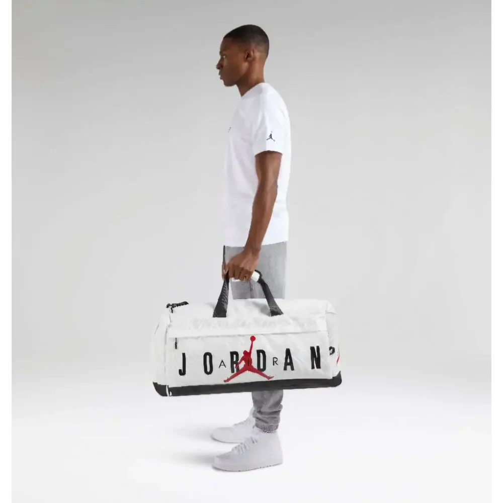 Jordan Velocity Duffel Bag - White - Medium
